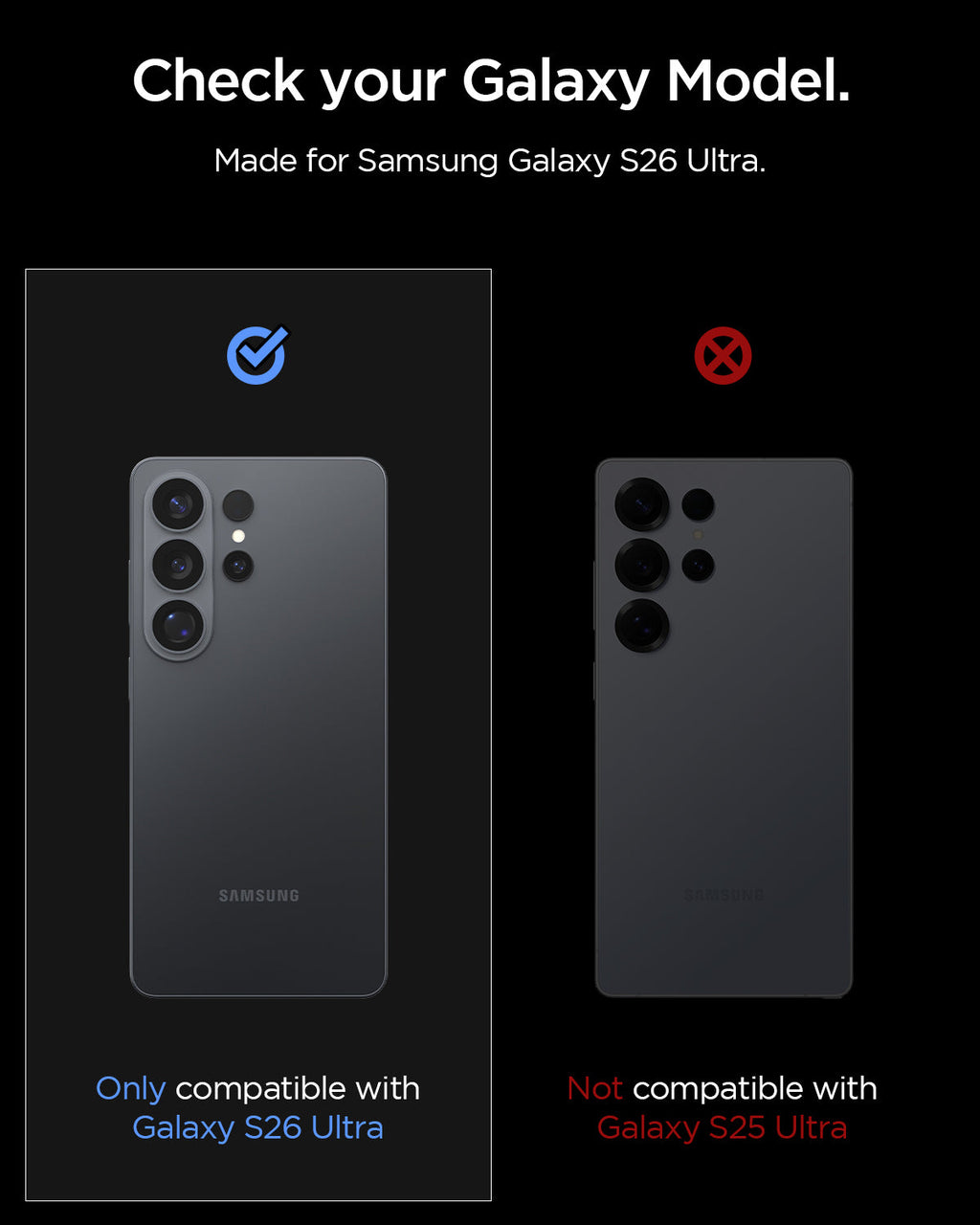 Galaxy S26 Series - Optik EZ Fit Lens Pro Protector