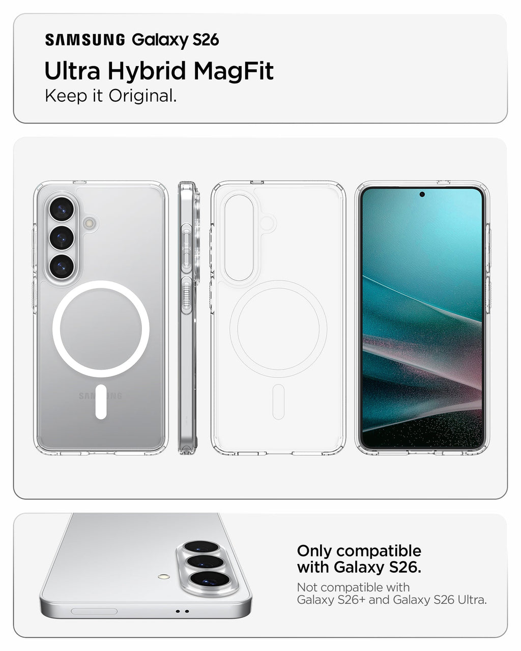 Galaxy S26 Series - Ultra Hybrid (Mag Fit)