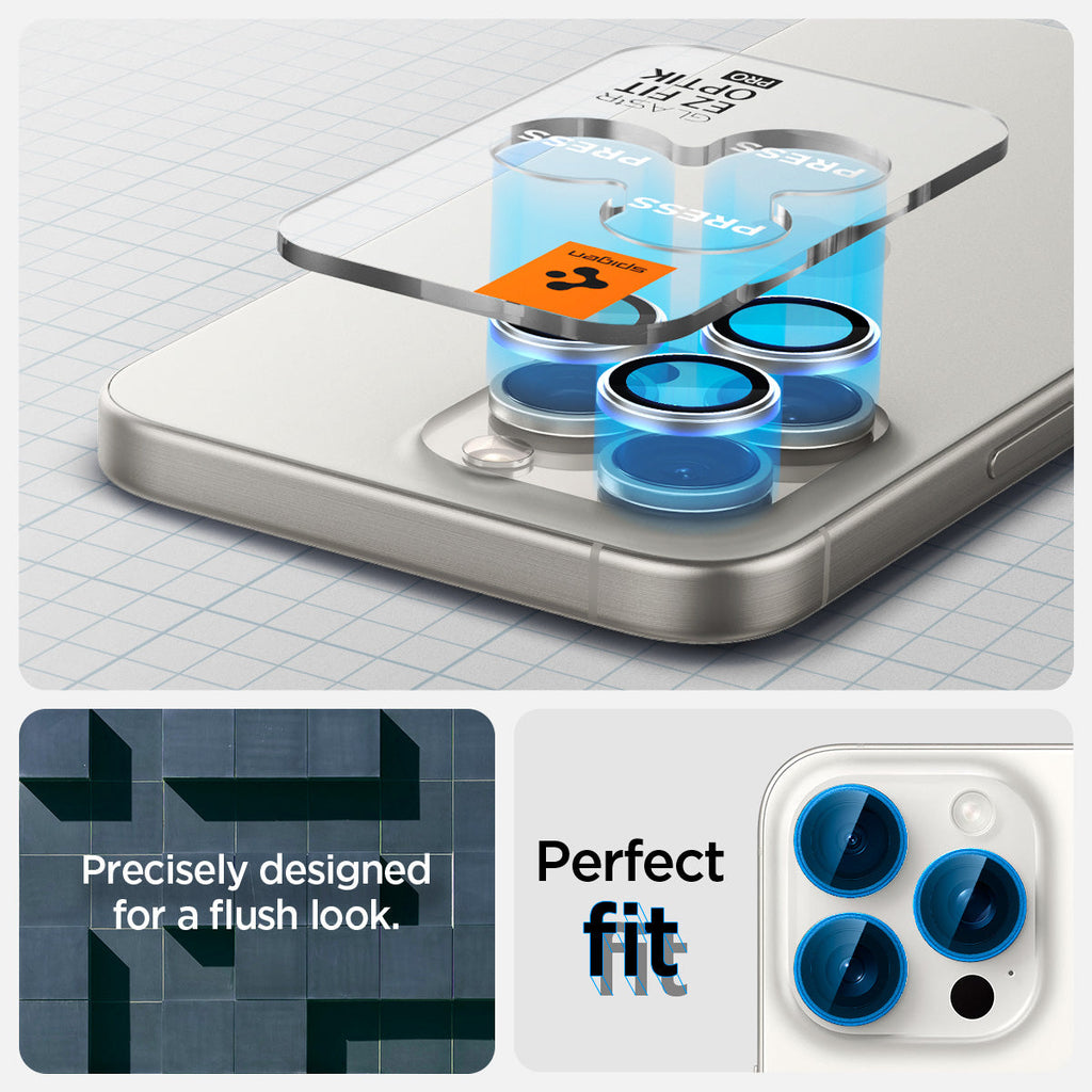 iPhone 16 Series - Optik Pro EZ Fit Lens Protector