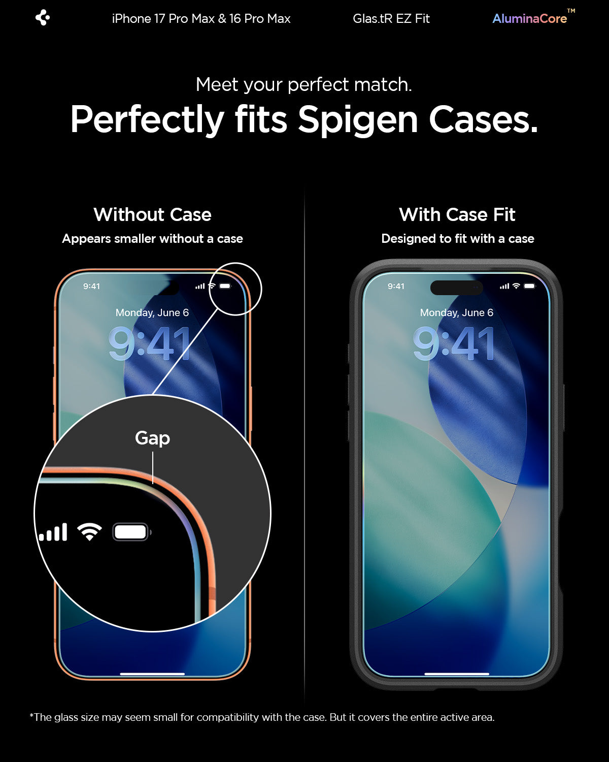 iPhone 16 Series - GLAS.tR EZ Fit | Sensor Protected
